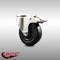 Service Caster 4 Inch 316SS Soft Rubber Swivel Bolt Hole Caster with Total Lock Brake SCC SCC-SS316BHTTL20S414-SRS - alternate 2